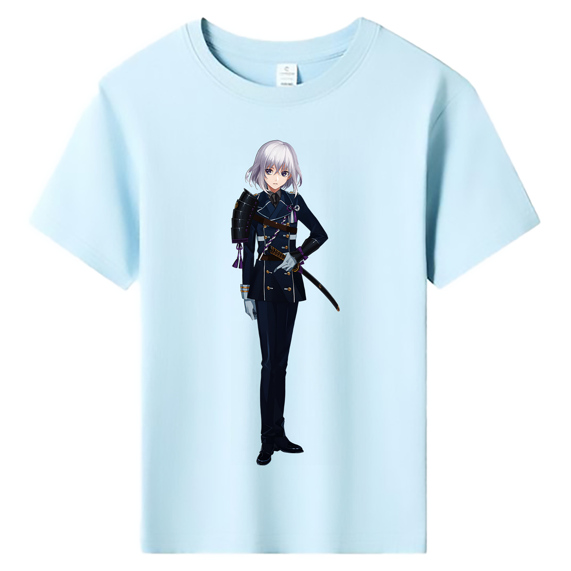 （画像用） 刀剣乱舞 Touken Ranbu 綿100％キッズTシャツ（フロントプリント）